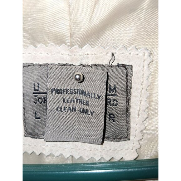 Women's Uniform John Paul Richards Suede Leather Jacket Size 12 - Picture 5 of 16